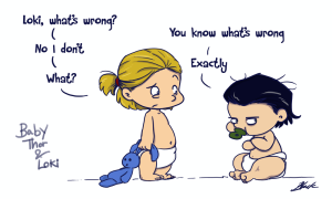 baby_thor_and_loki_by_caycowa-d5mmvzv